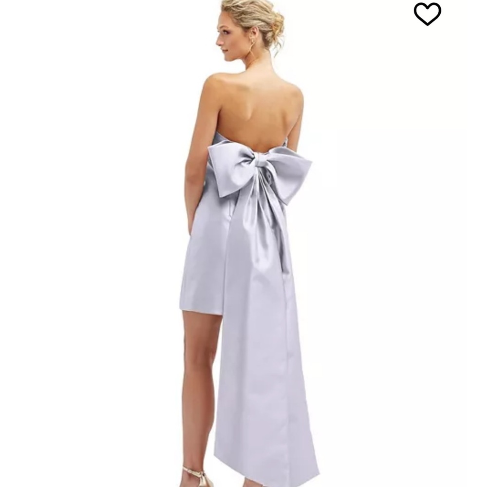 ALFRED SUNG Mini Dress with Bow